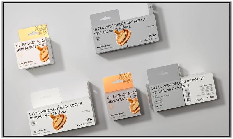 He Or She Classic Ultra Wide Neck奶瓶