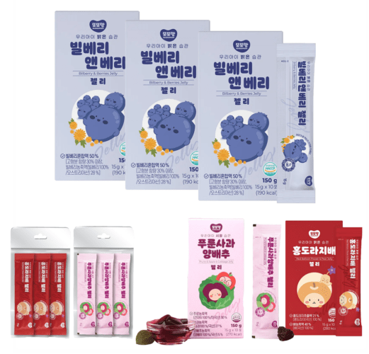 DDODDOMAM 山嗓子+莓果护眼果冻套组