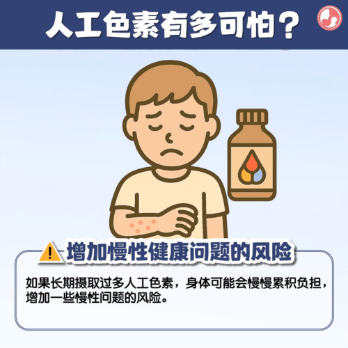 人工色素会增加慢性健康问题的风险