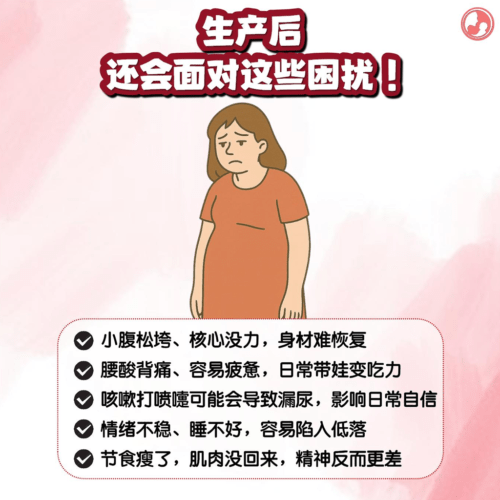 妈妈生产后的困扰